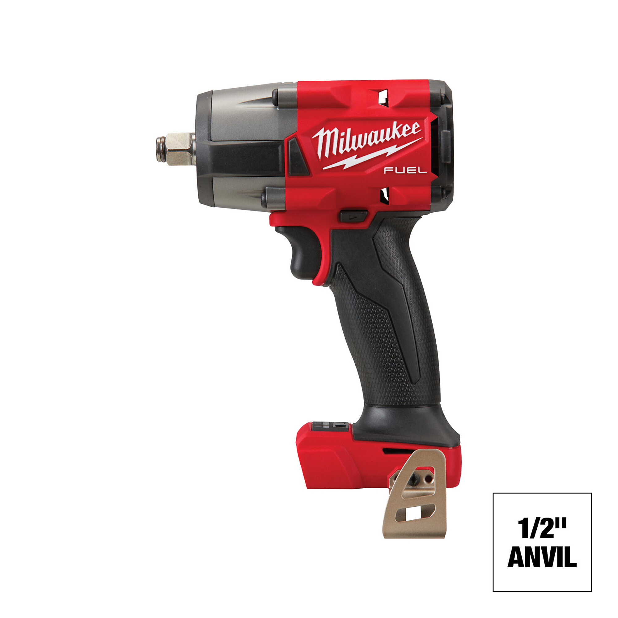 Milwaukee M18 FUEL Mid-Torque Impact Wrench with Friction Ring, Tool Only, 1/2in. Drive, 650 Ft./Lbs. Torque, Model# 2962-20